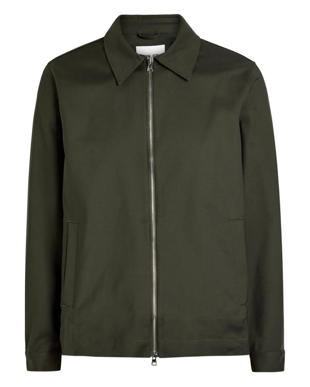 NN07 Green Zip Jacket for men