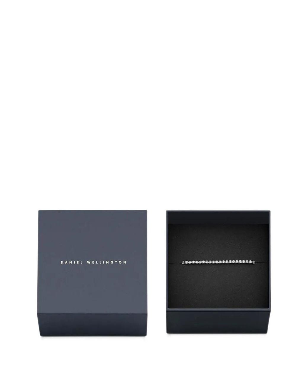Daniel Wellington White Classic Tennis Crystal-Embellished Necklace