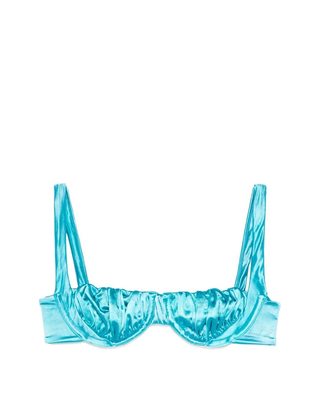 Isa Boulder Gesmockte Bikinitop in het Blue