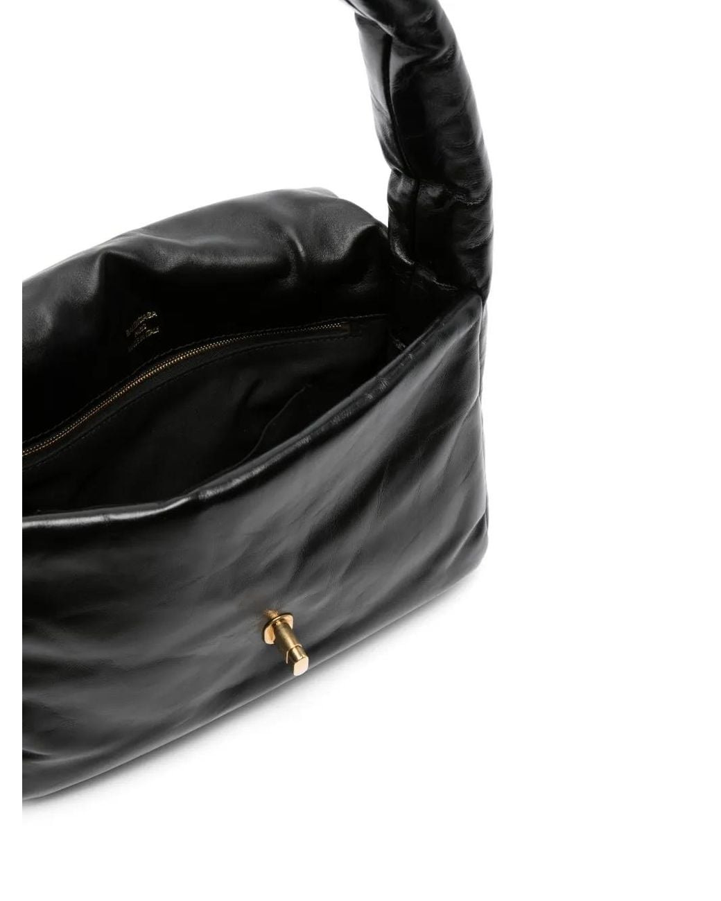 Balenciaga Black Monaco Small Leather Shoulder Bag