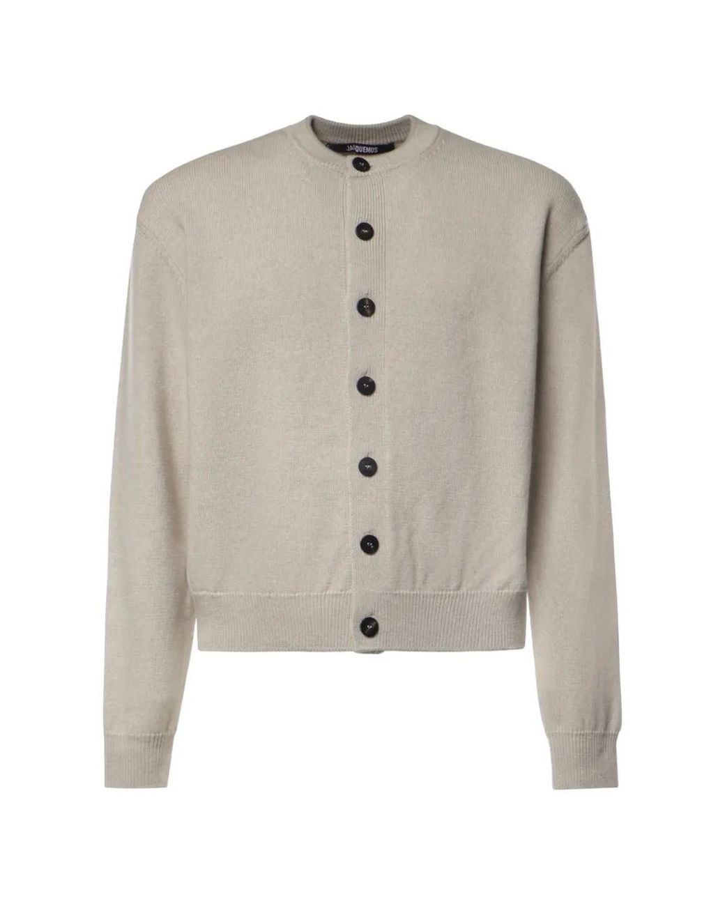 Jacquemus White The Moulin Cardigan for men
