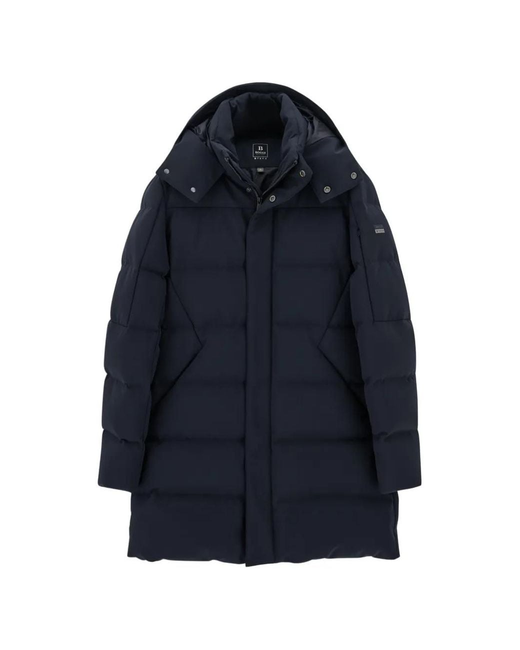 Boggi Blue Parka Goose Down B Tech for men