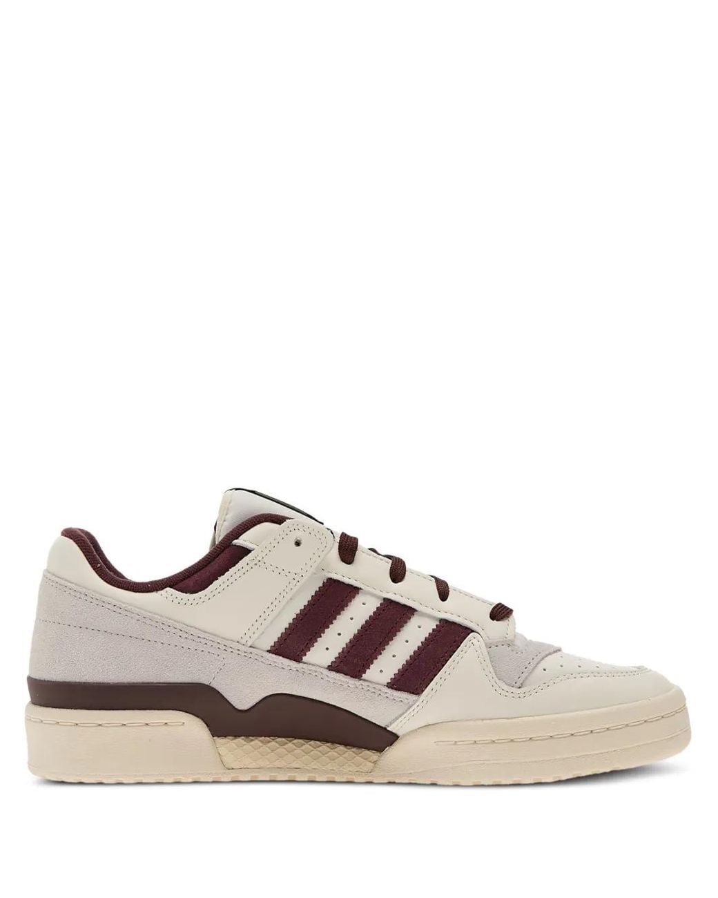 Adidas Brown Forum Low Cl Lace-Up Sneakers for men