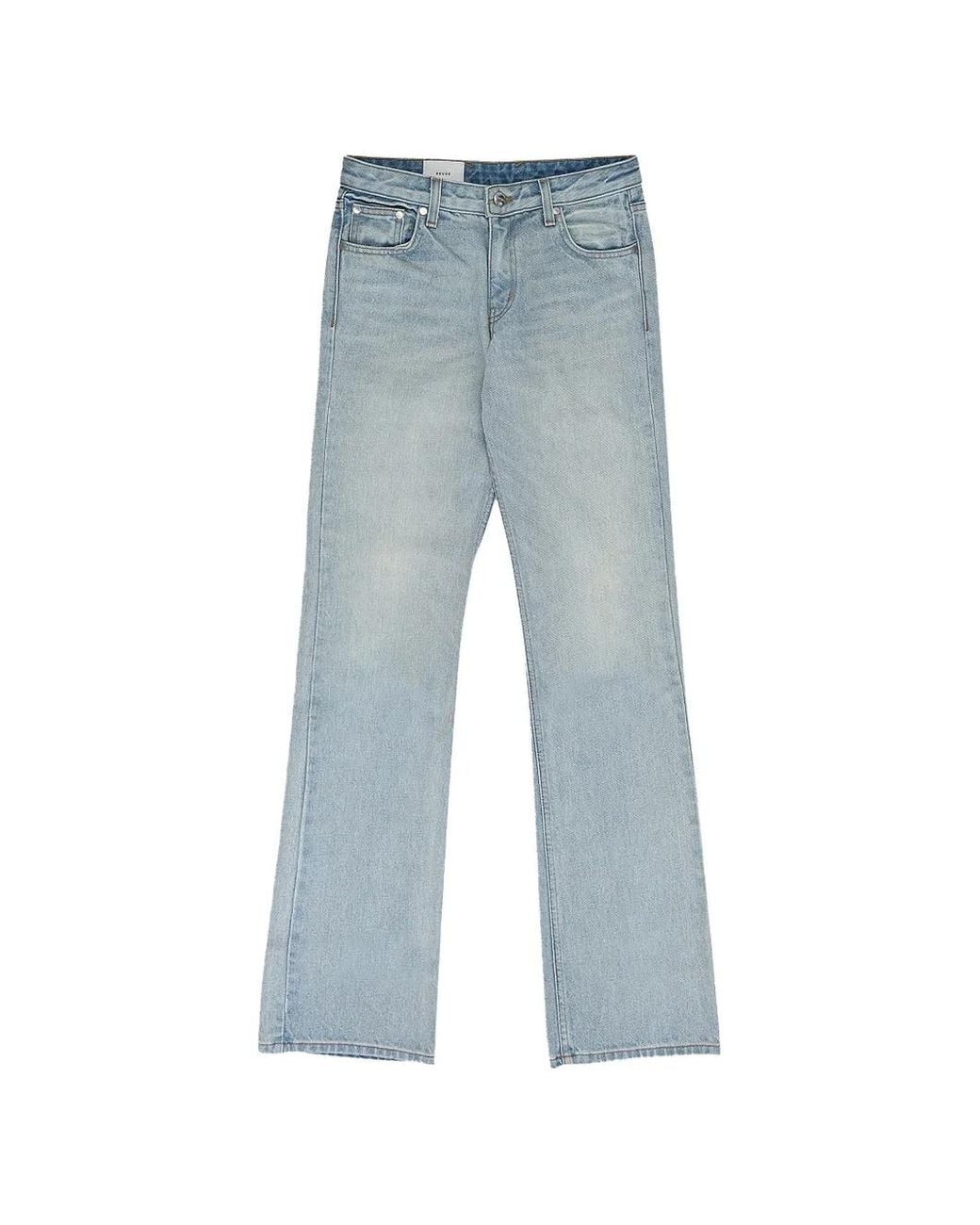 Rhude Blue Flare Bootcut Jeans