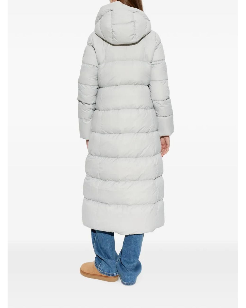 Canada Goose White Mystique Quilted Down Coat
