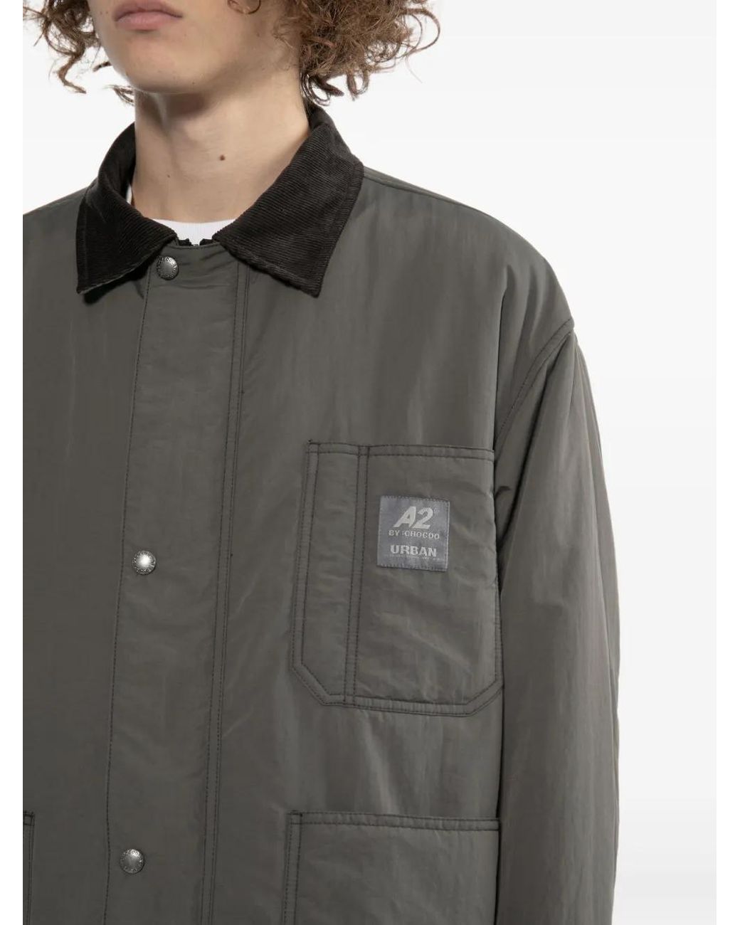 Veste À Patch Logo Chocoolate pour homme en coloris Gray