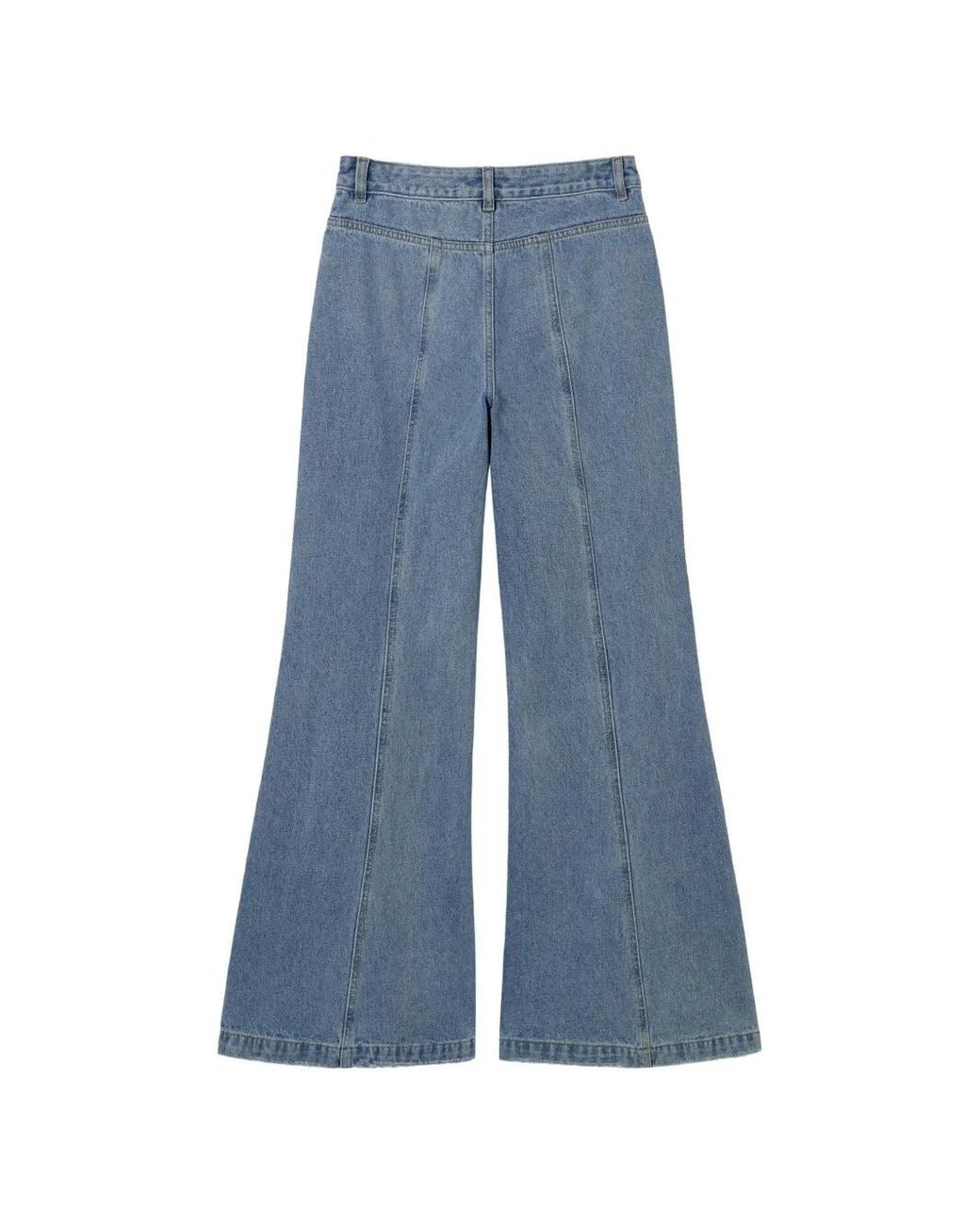B+ AB Blue Flared Jeans