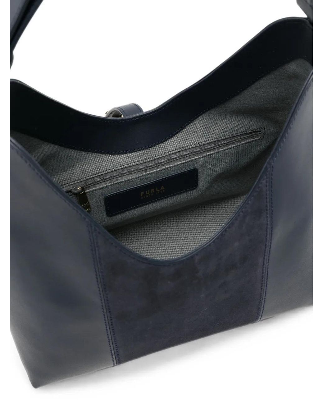 Borsa A Spalla Con Inserti di Furla in Black
