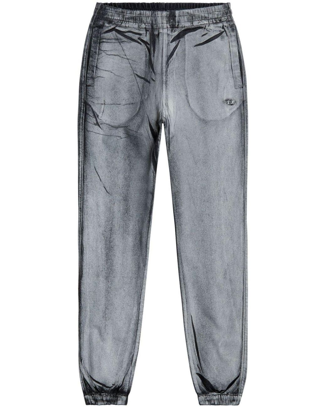Tencel Denim Dual Tone Track Pants | Nynaeve | Denim Pants For Women