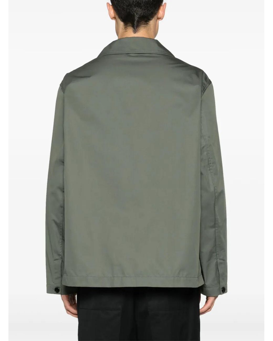 Lemaire Cargojacke Mit Knöpfen in Gray für Herren
