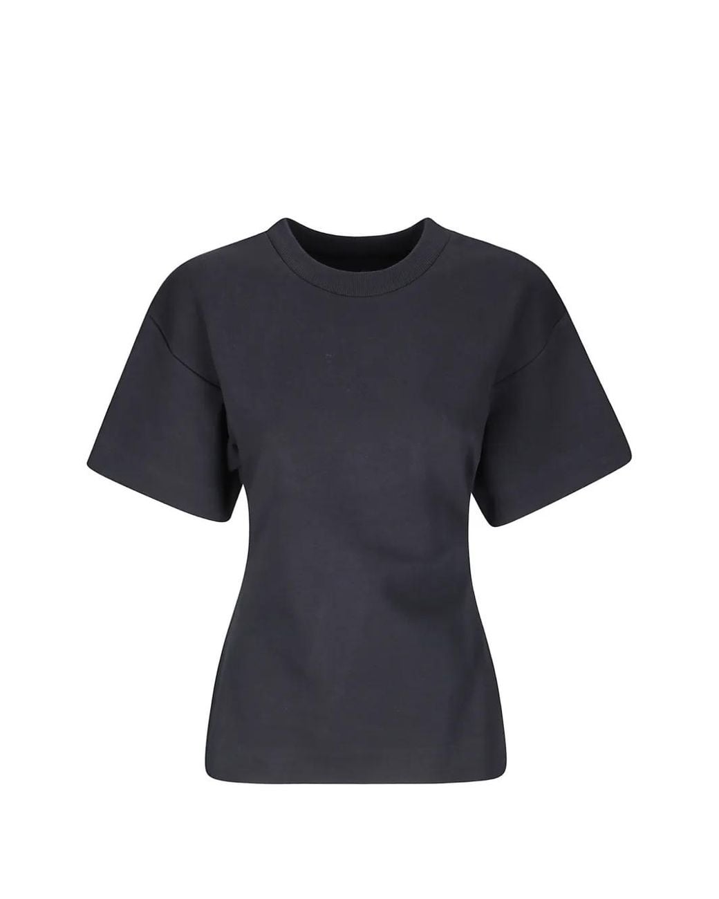 LA PISCINE Blue Sculpted T-Shirt