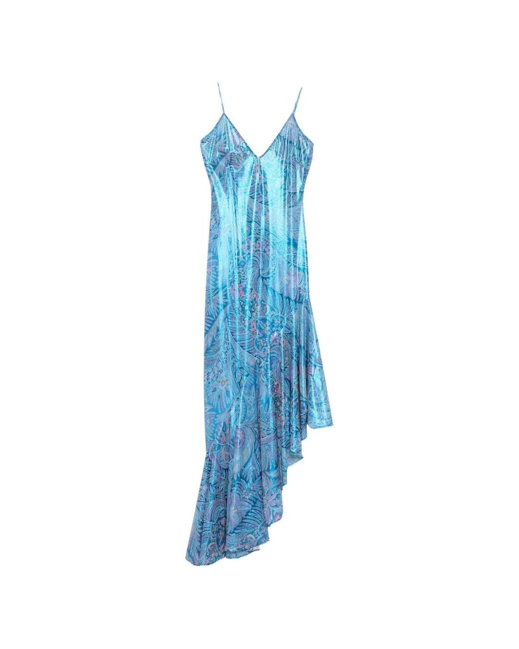 Etro Blue Party Dresses