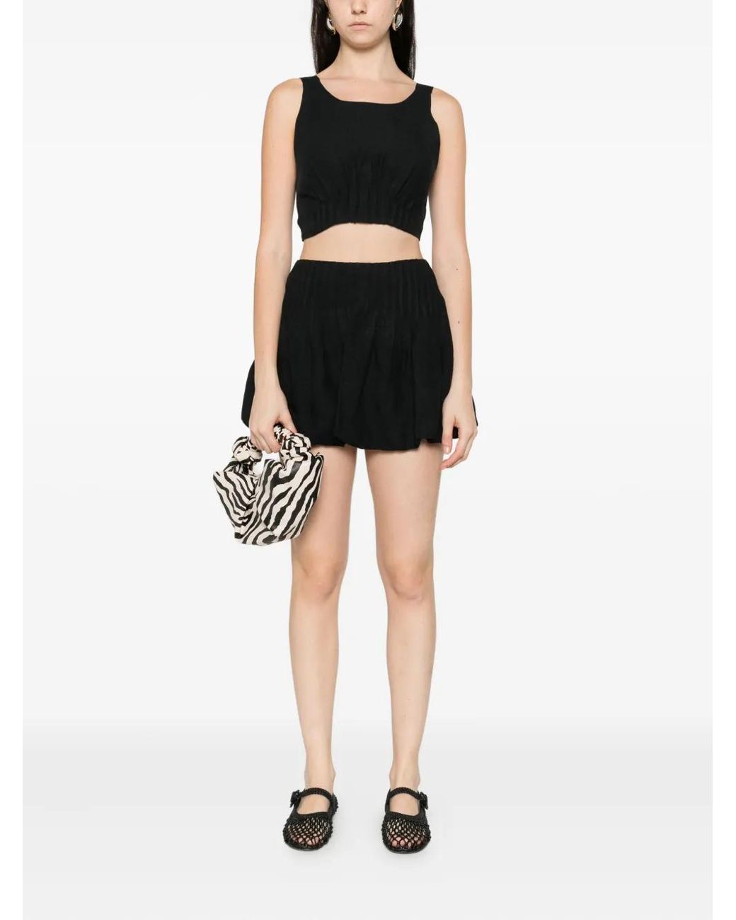 Occleus Black Rue Tankt Top