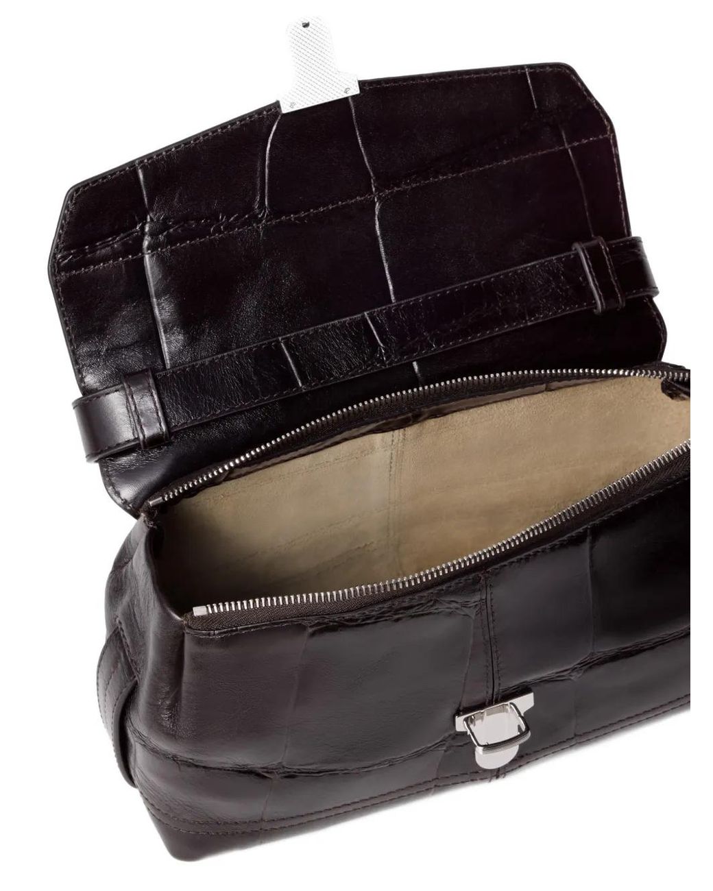 Lemaire White Small Soft Gear Bag