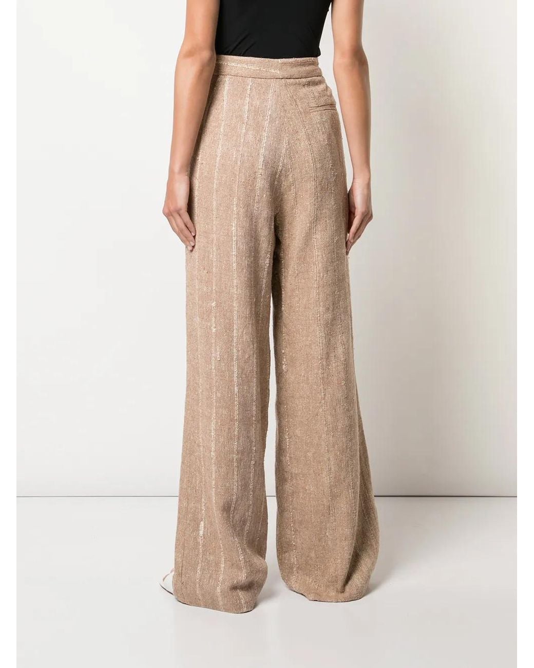 Voz Natural Raw Wide Trousers