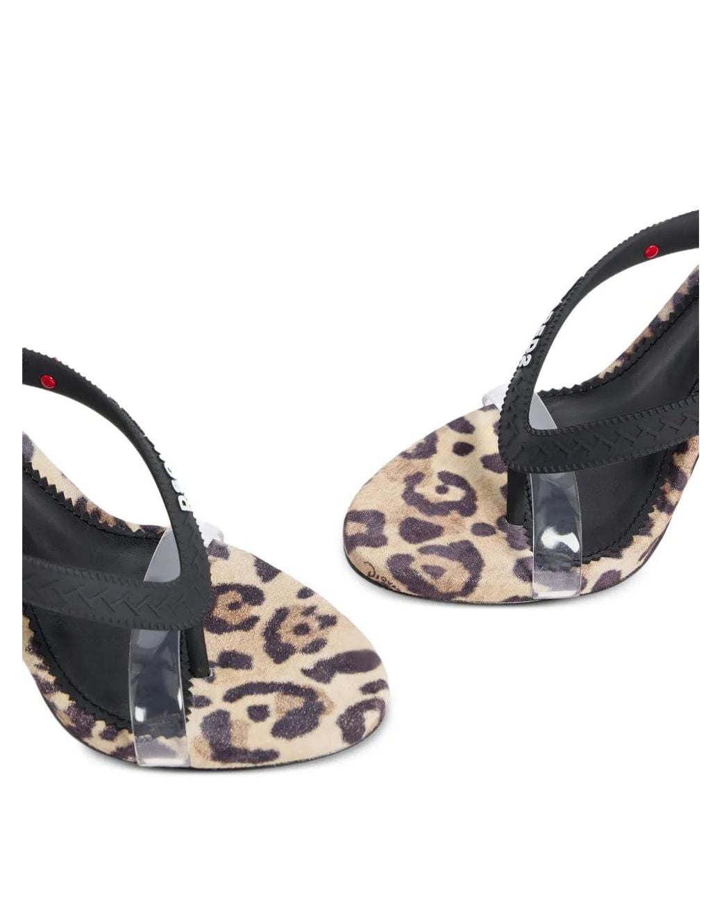 DSquared² Metallic Mule Sandals