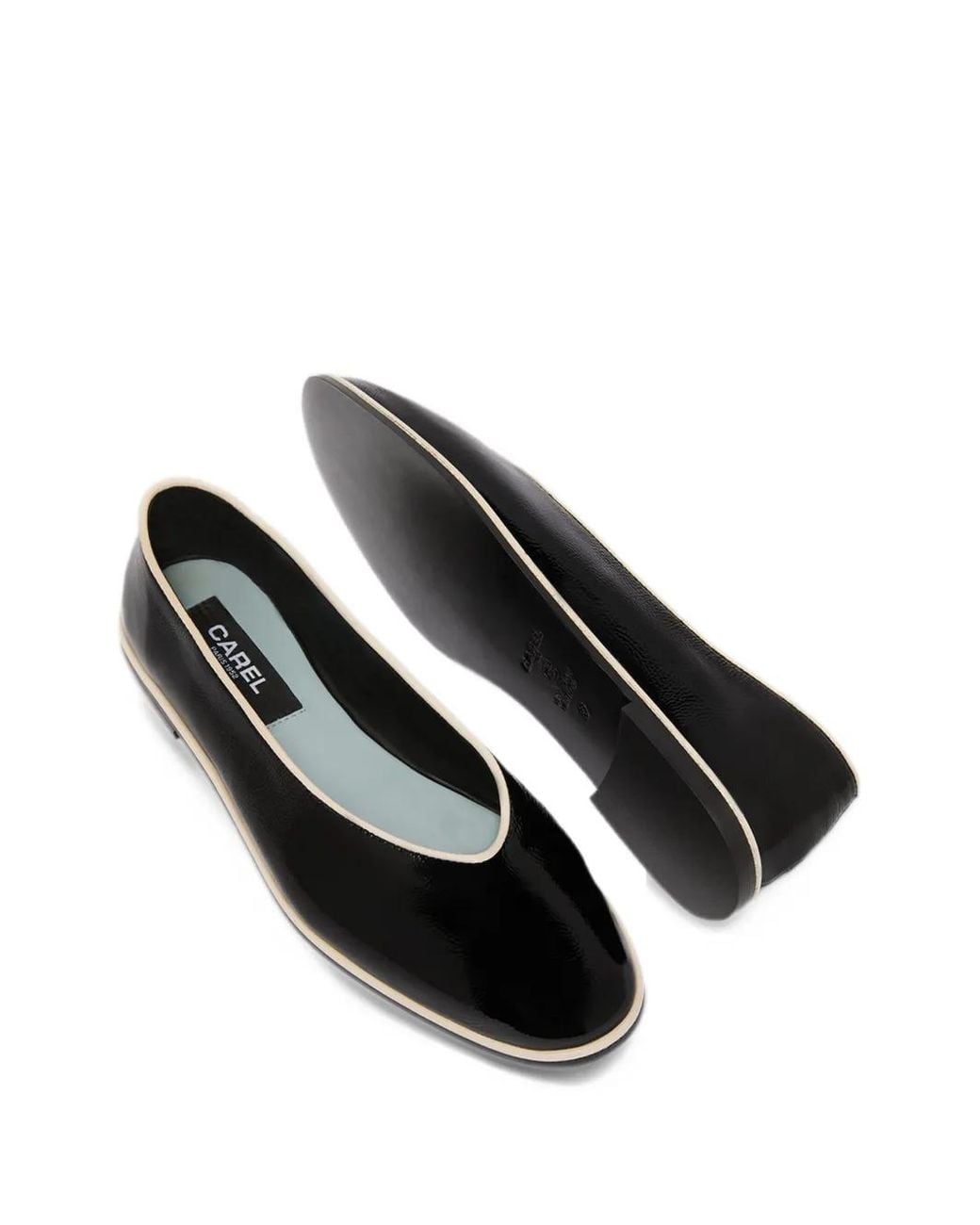 CAREL PARIS Black Amanda Ballet Flats