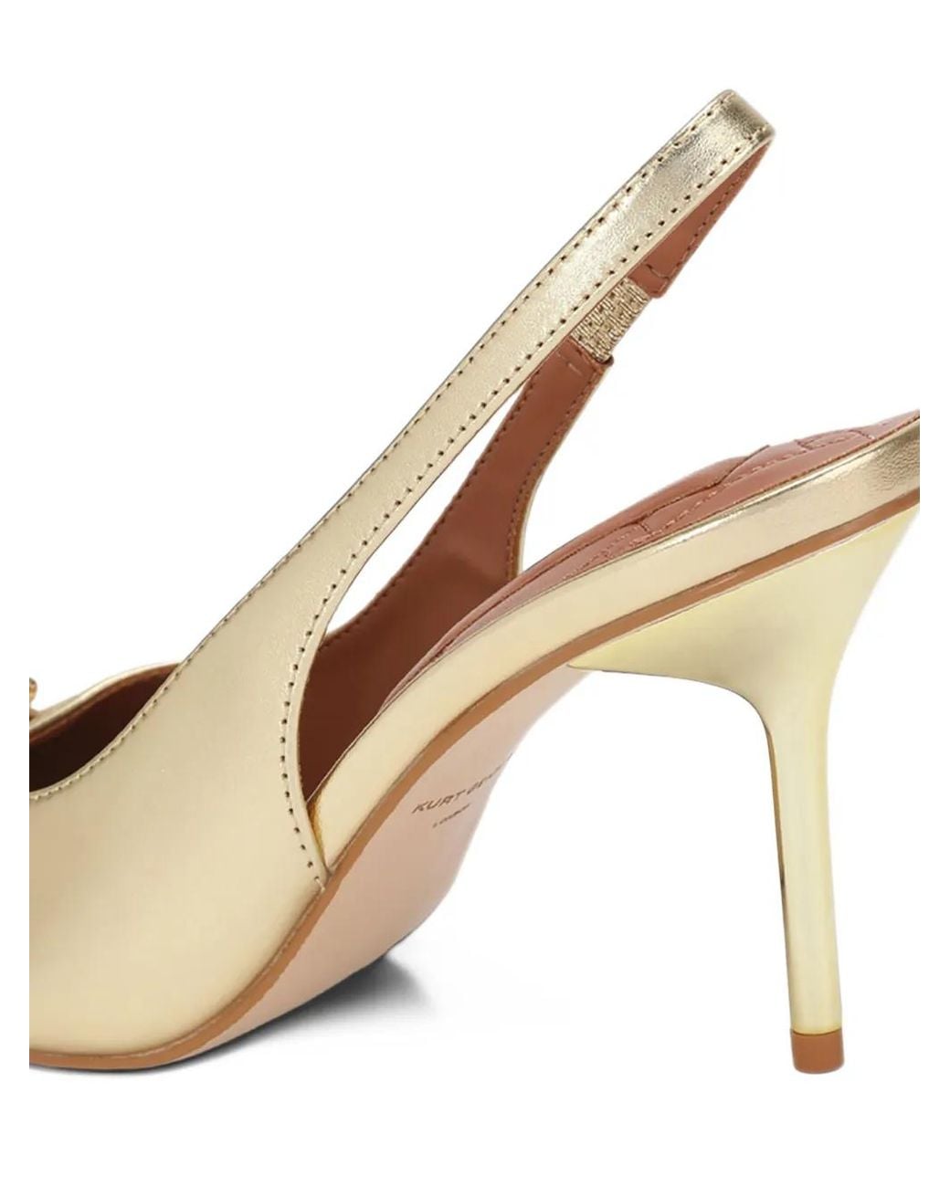 Kurt Geiger Metallic Belsize Slingback-Absatz