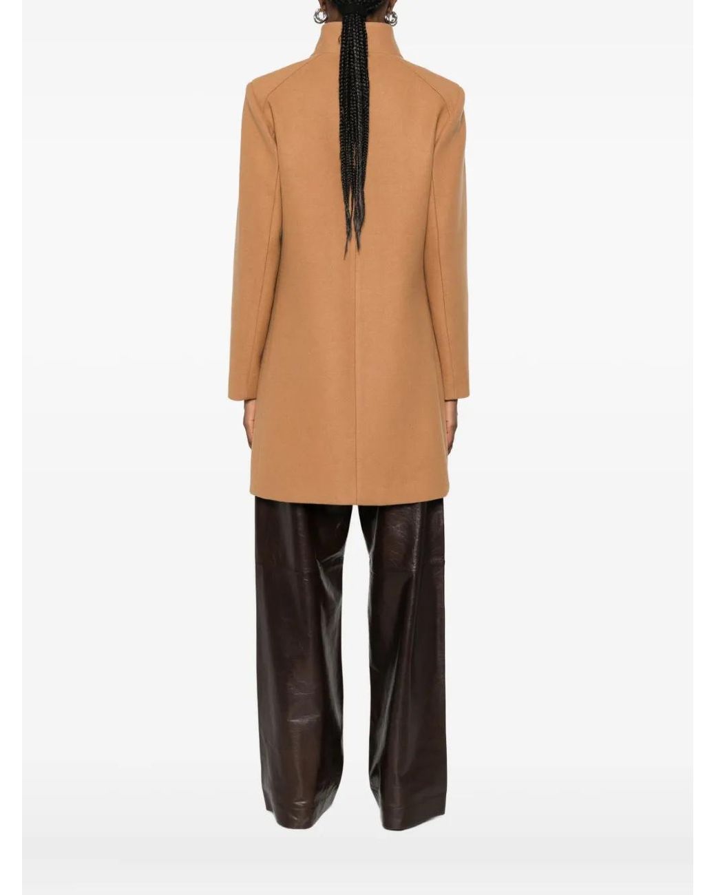 Liu Jo Natural Flap-Pocket Coat