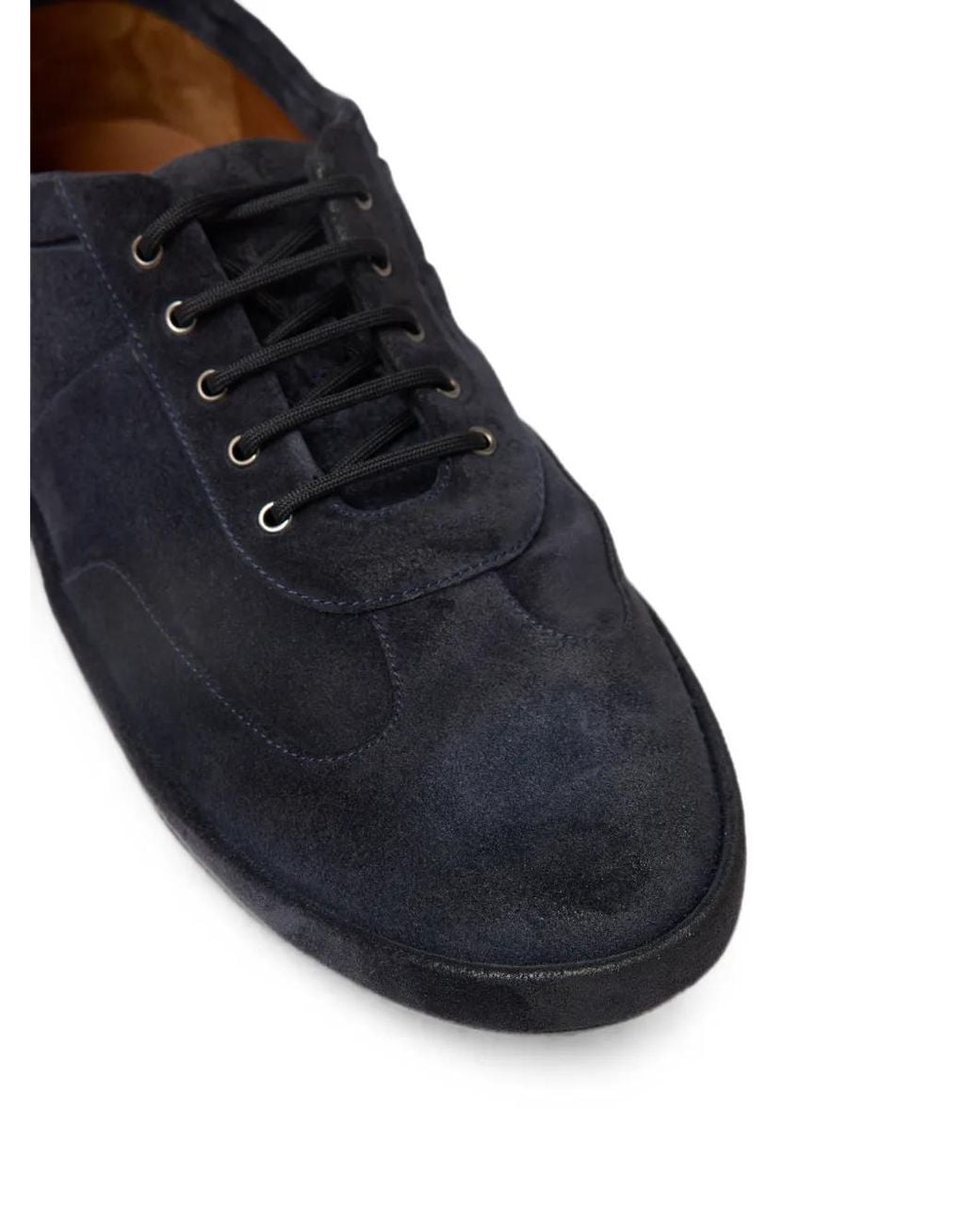 Marsèll Blue Suede Lace-Up Sneakers for men