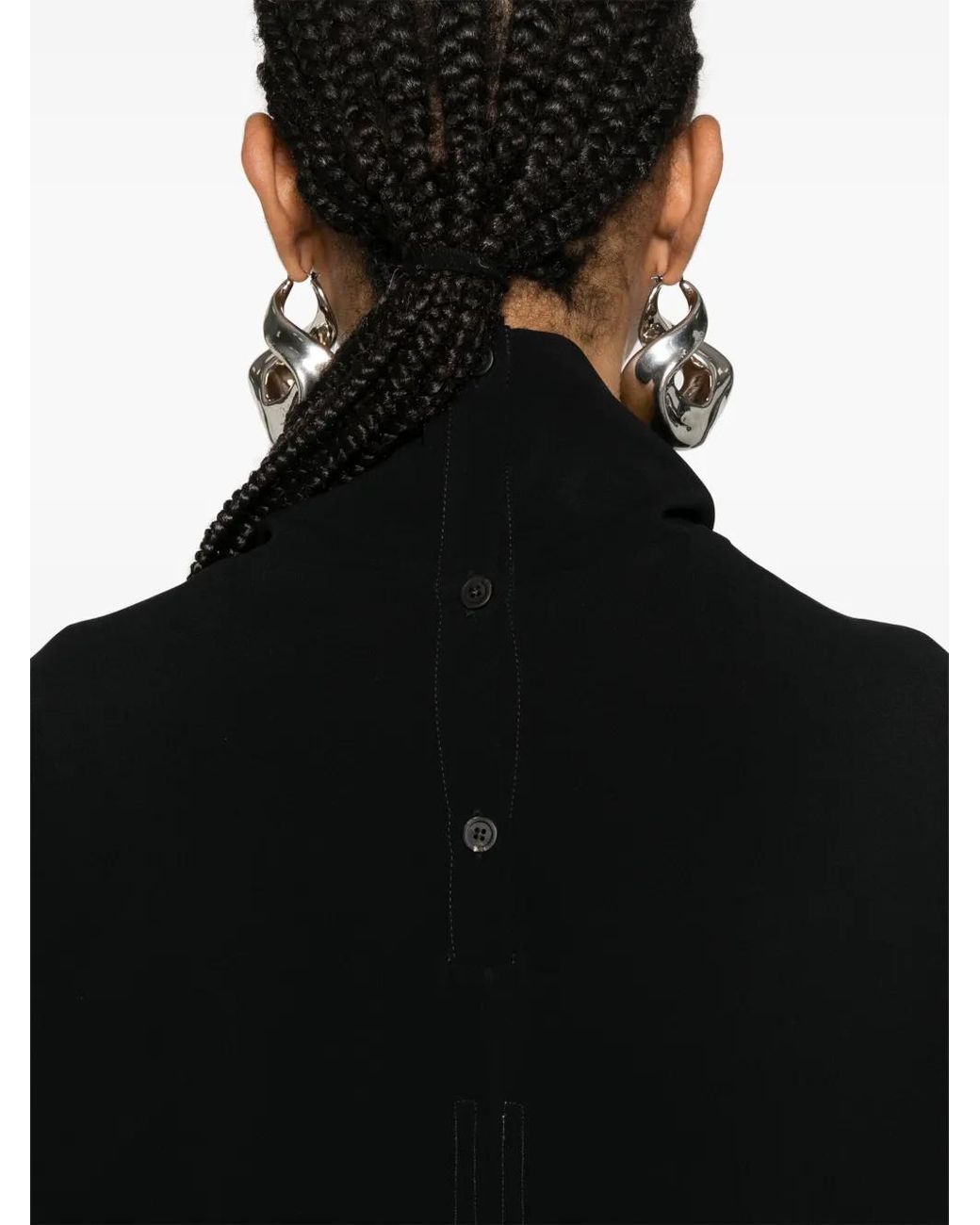 Rick Owens Black Edfu T Sleeveless Top