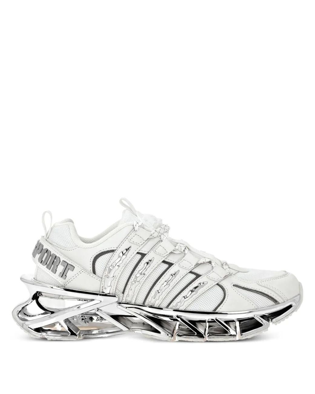 Philipp Plein White Runner Sneakers