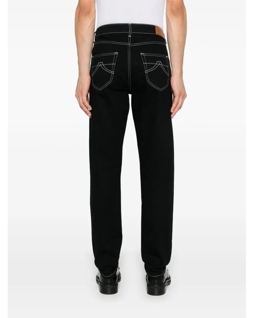 KENZO Black Bara Jeans for men