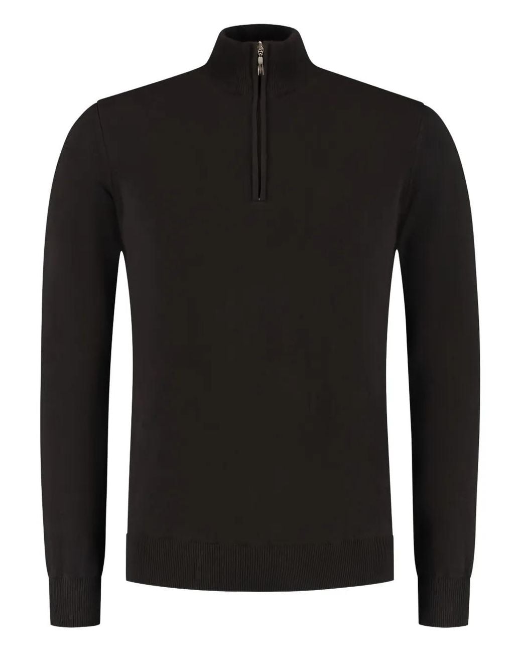 Pull À Col Zippé Doriani pour homme en coloris Black