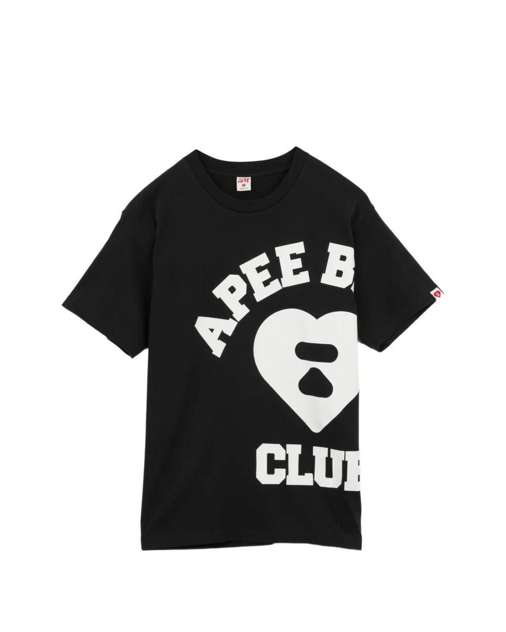 AAPE BY A BATHING AP Black Apee Baby Printed T-Shirt