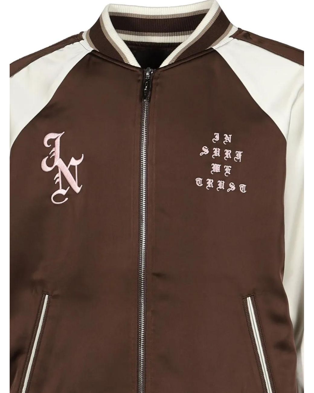 JUN/NAKAYAMA Brown Souvenir Bomber Jacket for men