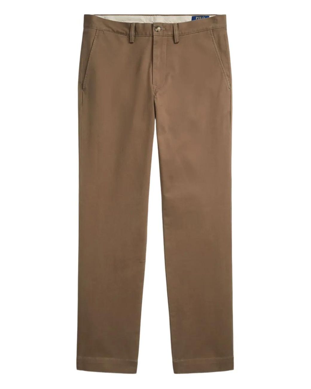 Polo Ralph Lauren Brown Flat-Front Trousers for men