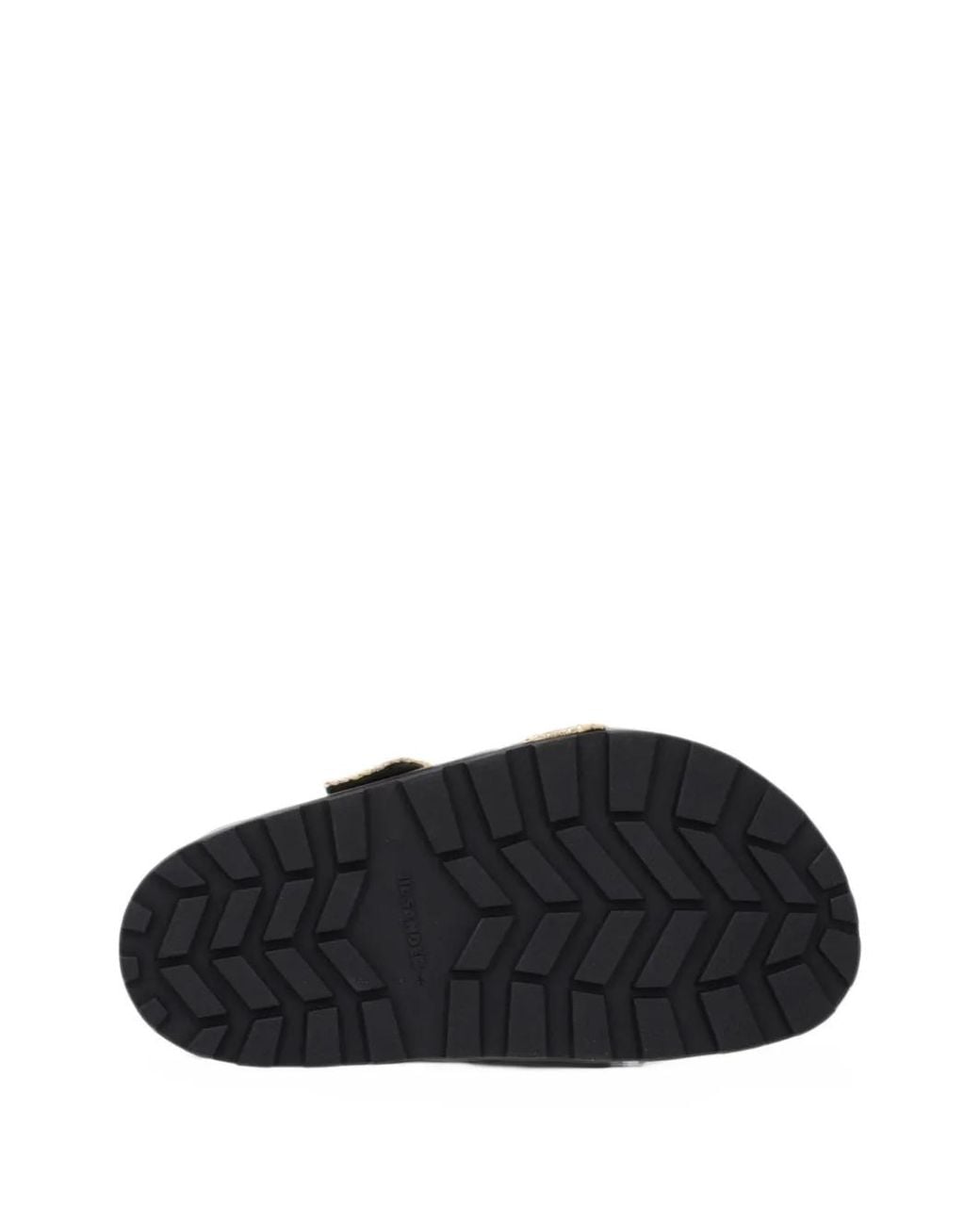 Jil Sander White Buckle-Fastening Raffia Sandals
