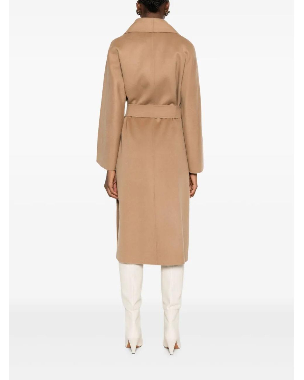 Gabardina Con Cinturón Max Mara de color Natural