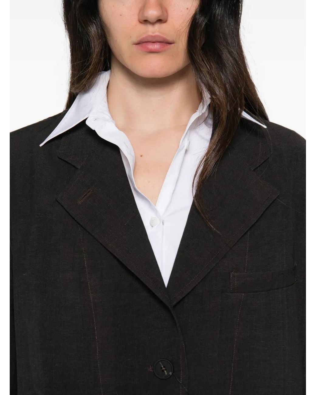 Studio Nicholson Black Elkin Blazer