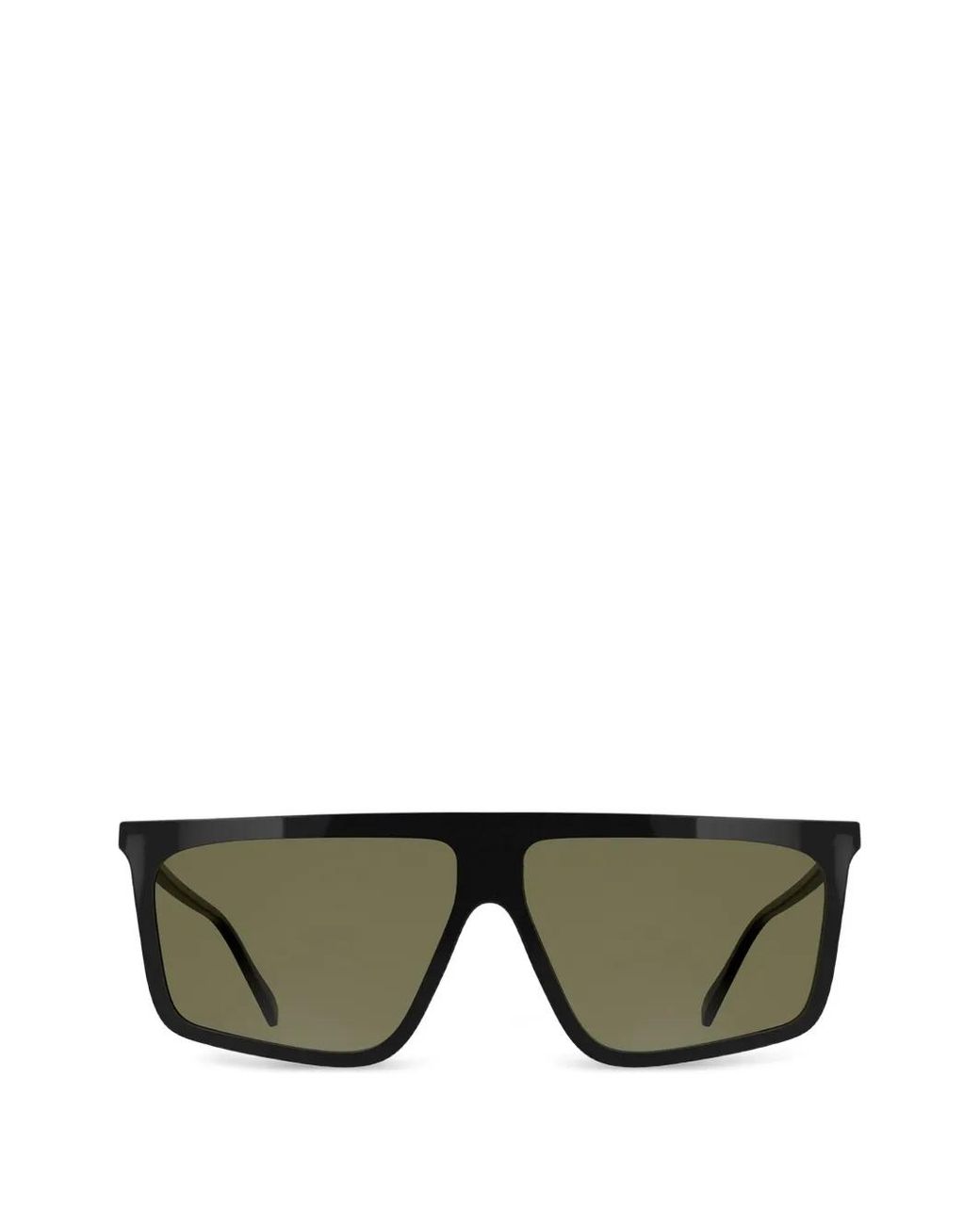 Karl Lagerfeld Green Geometric-Frame Sunglasses for men