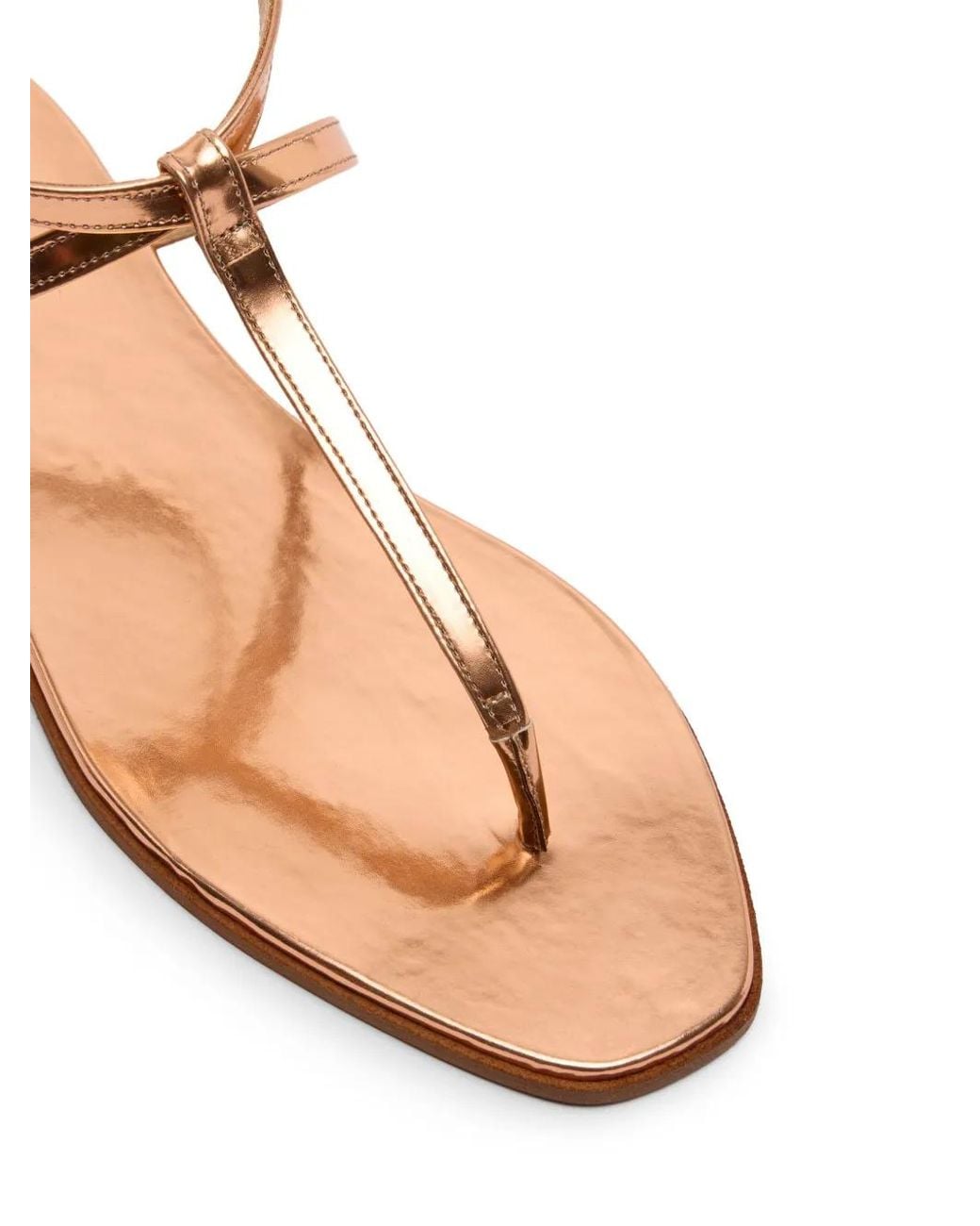 Marsèll Brown Traccia Patent-Leather Sandals