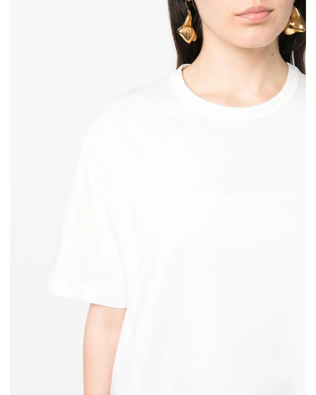 Studio Nicholson White Lee Short-Sleeve Cotton T-Shirt