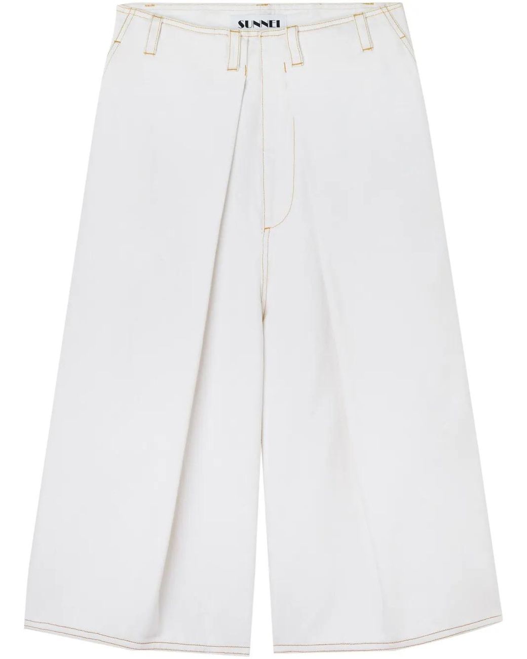 Pantalones Cortos Cholo Sunnei de color White