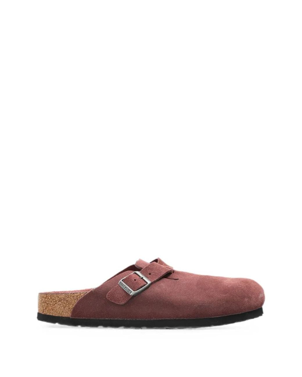Birkenstock Brown Boston Suede Sandals