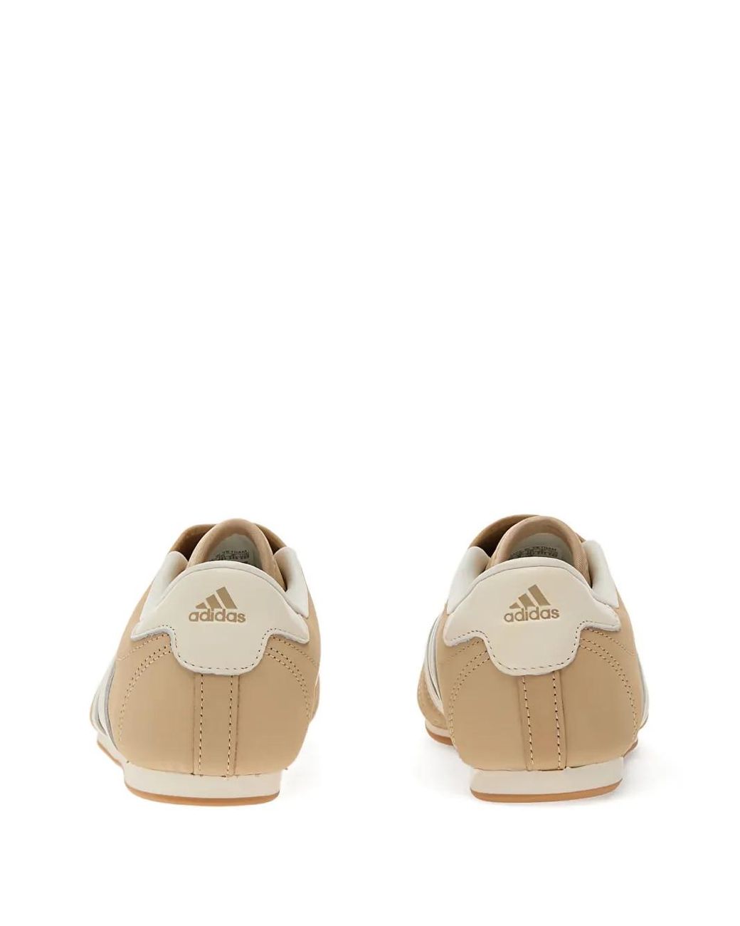 Adidas Brown Taekwondo W Three-Stripe Strap Sneakers