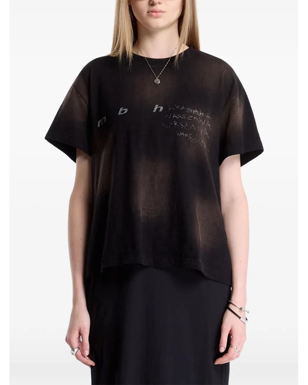 M I S B H V Black Mbh Warszawa T-Shirt