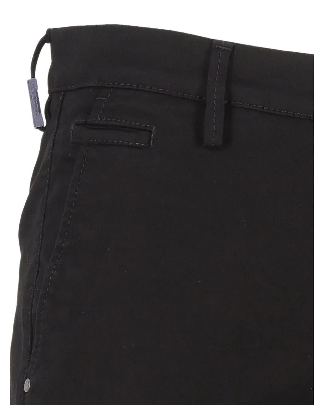 Jacob Cohen Black Bobby Slim-Fit Trousers for men