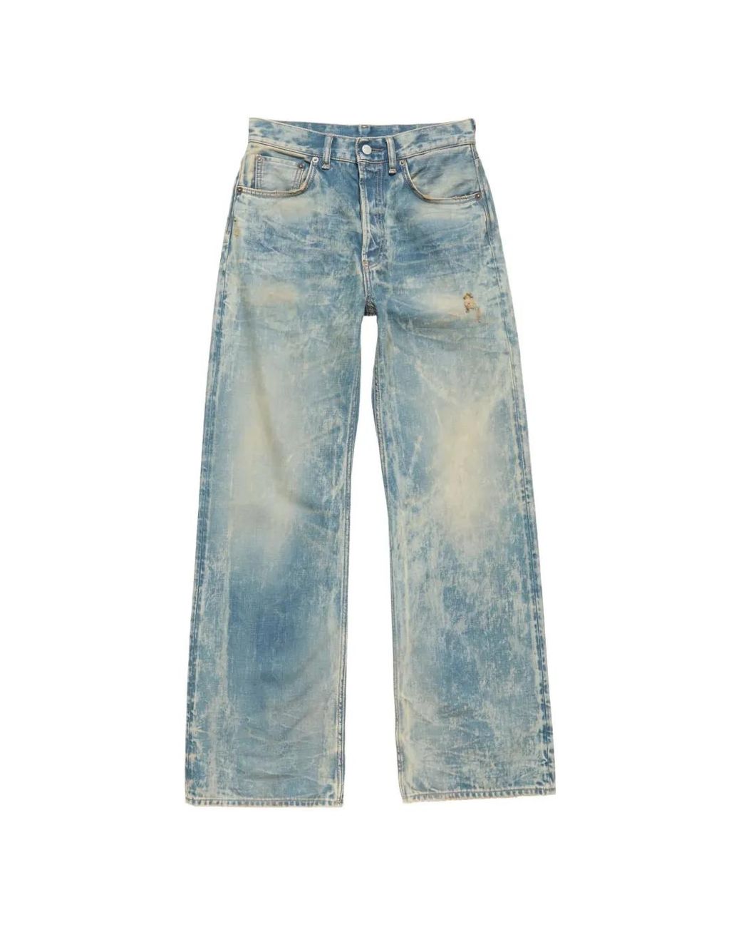 Acne Blue Regular Fit Jeans