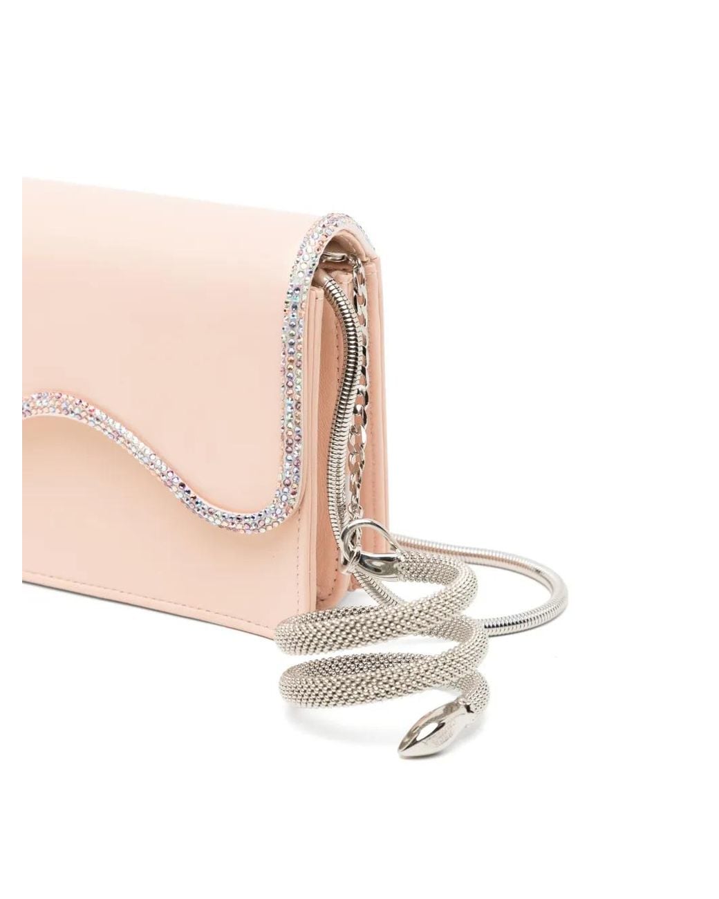 Rene Caovilla Pink Pochette Onda