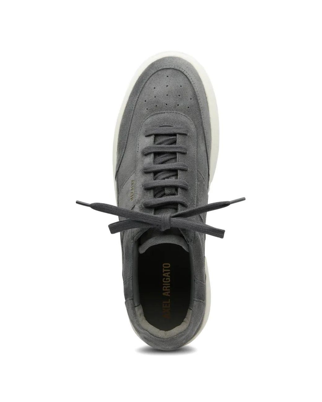 Axel Arigato Gray Orbit Vintage Suede Sneakers for men