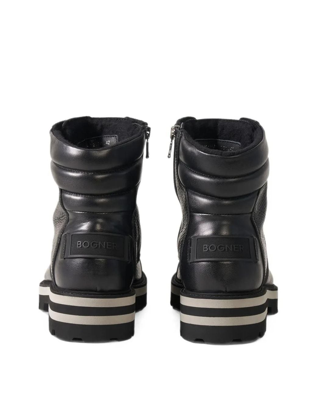 Bogner Black Courchevel Lace-Up Hiking Boots for men