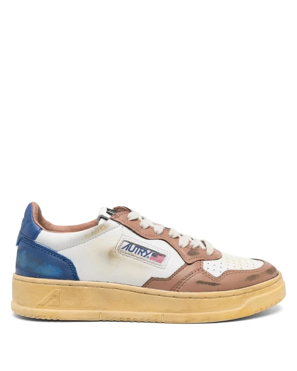 Autry Blue Super Vintage Sneakers for men