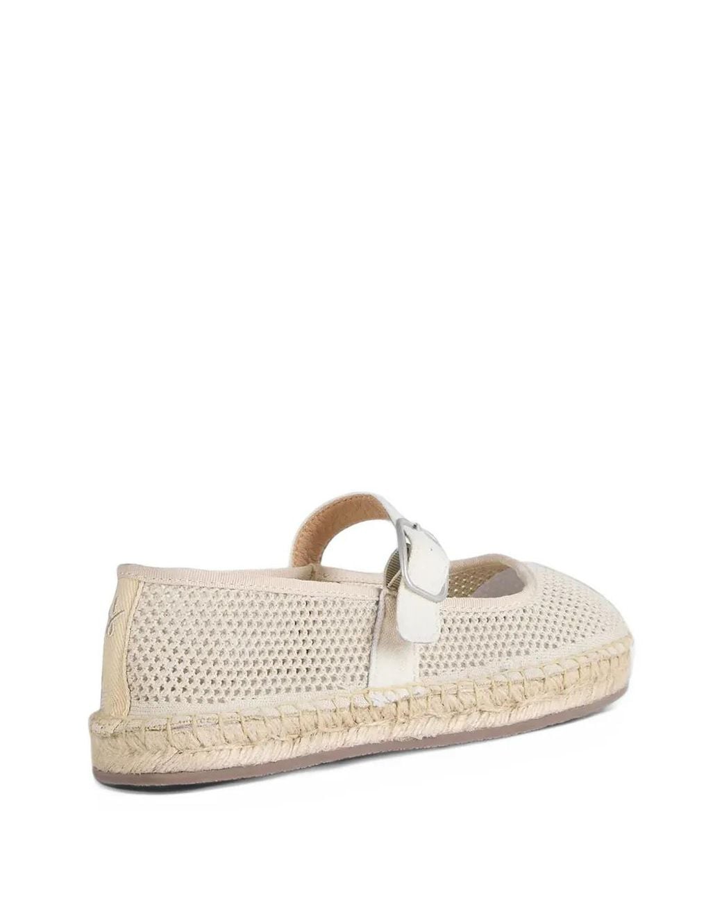 EMU White Tess Flat Espadrilles