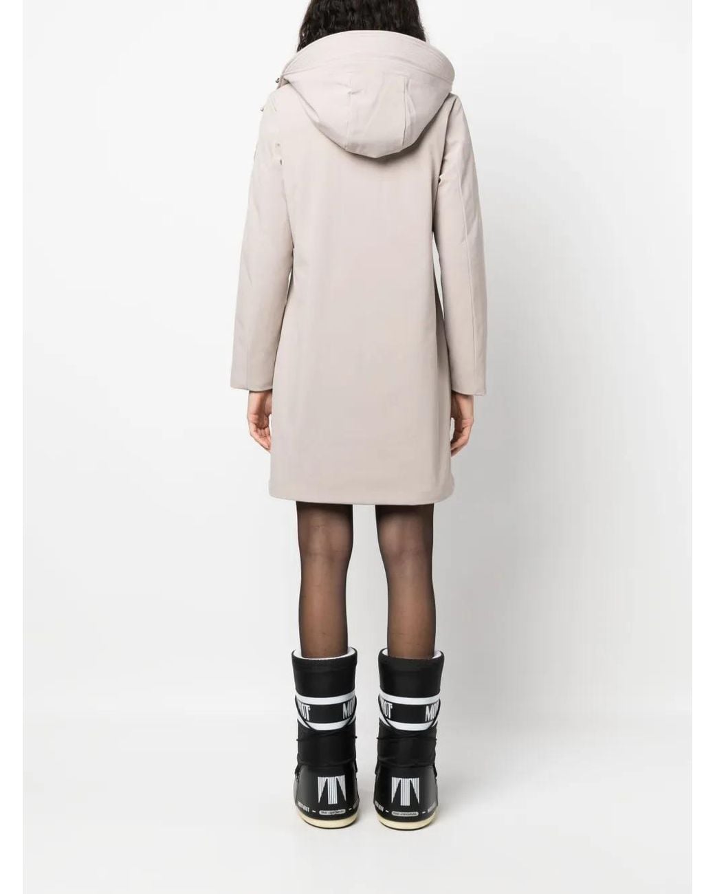 Woolrich Natural Firth Hooded Parka Coat