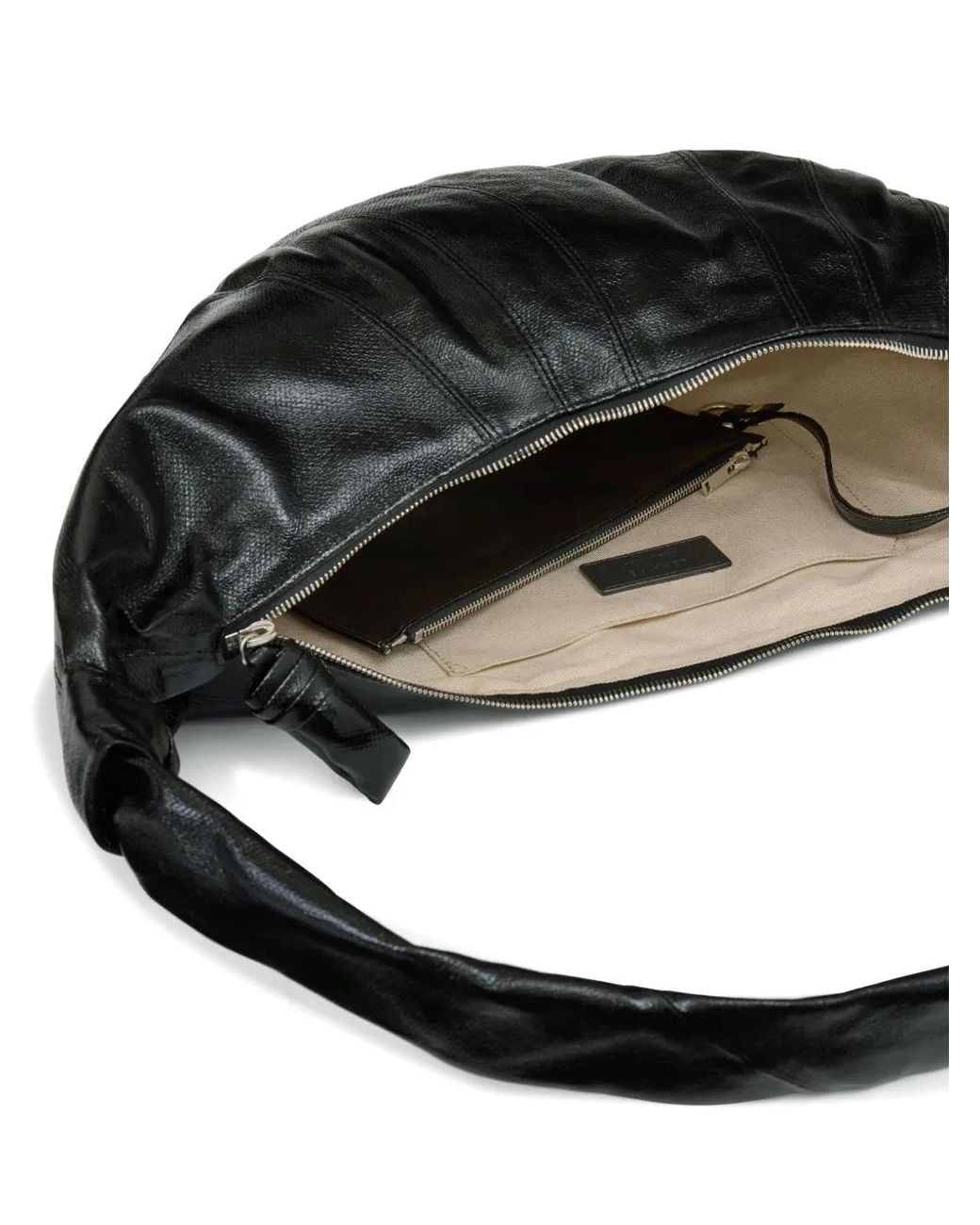 Lemaire Black Large Croissant Bag